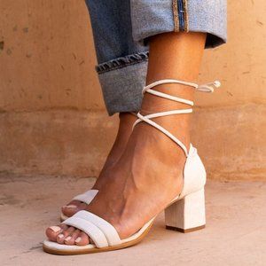 [IN BOX] Alohas White Dakota Ice Sandal | Comes in Original Packaging